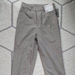 Uniqlo Smart Ankle pants checked BNWT - XS